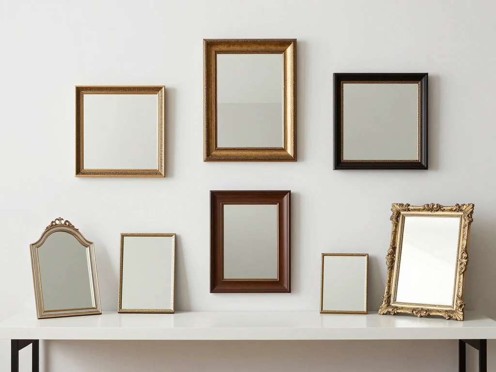 Showroom mirror display