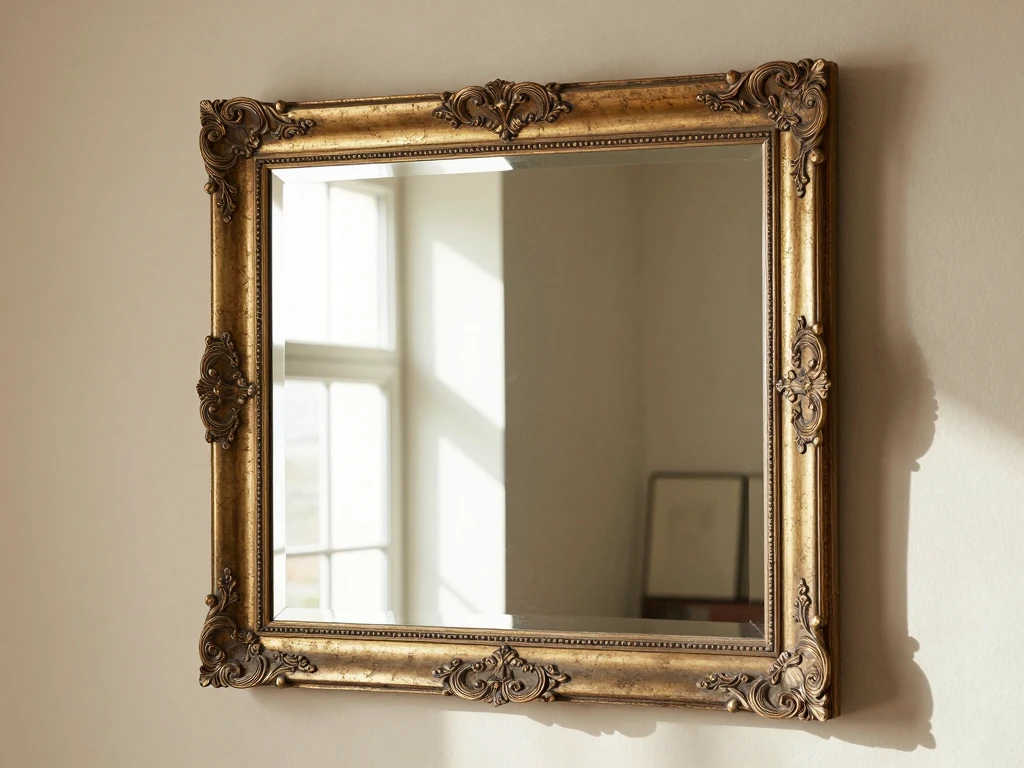 Aureate Rectangle wall mirror