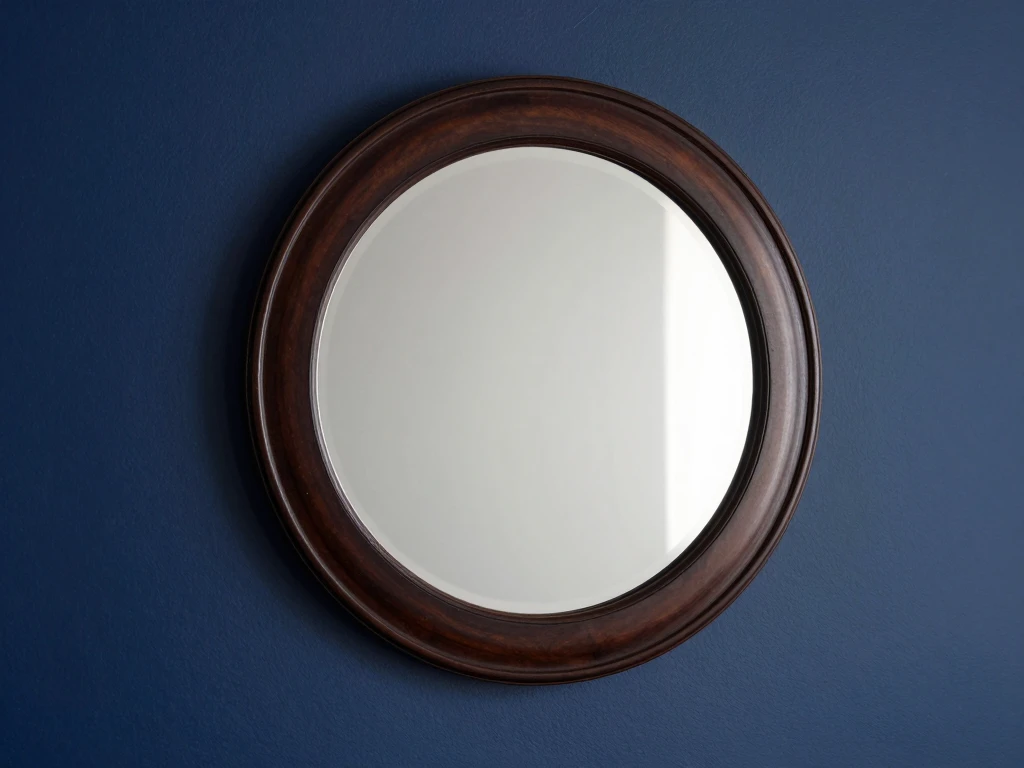 Midnight Circle wall mirror